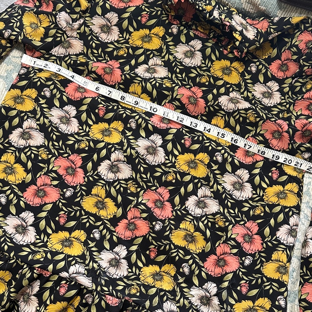 Nasty Gal Black Floral Dress - Picture 7 of 8